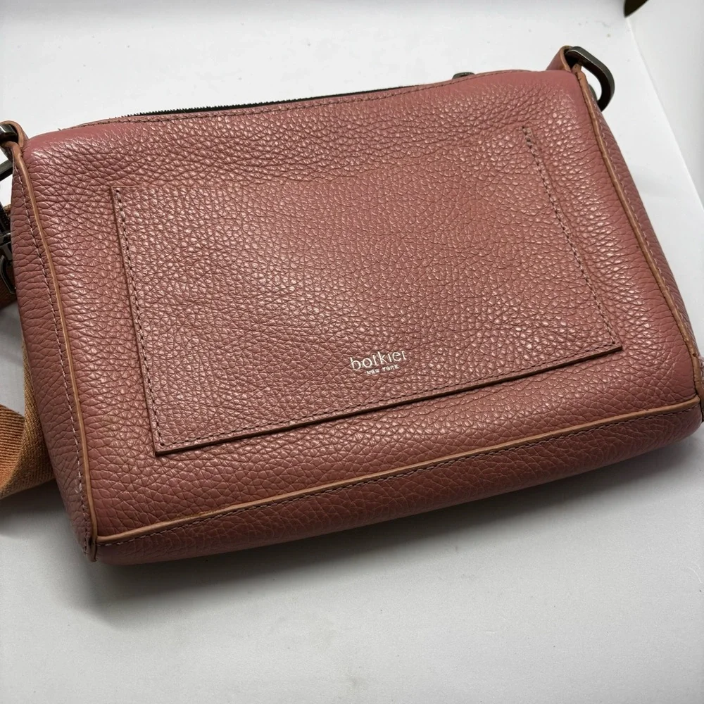 Botkier “Valentina” rose blush pink crossbody bag/guitar strap